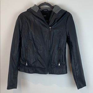 Forever 21 Faux Leather Jacket M